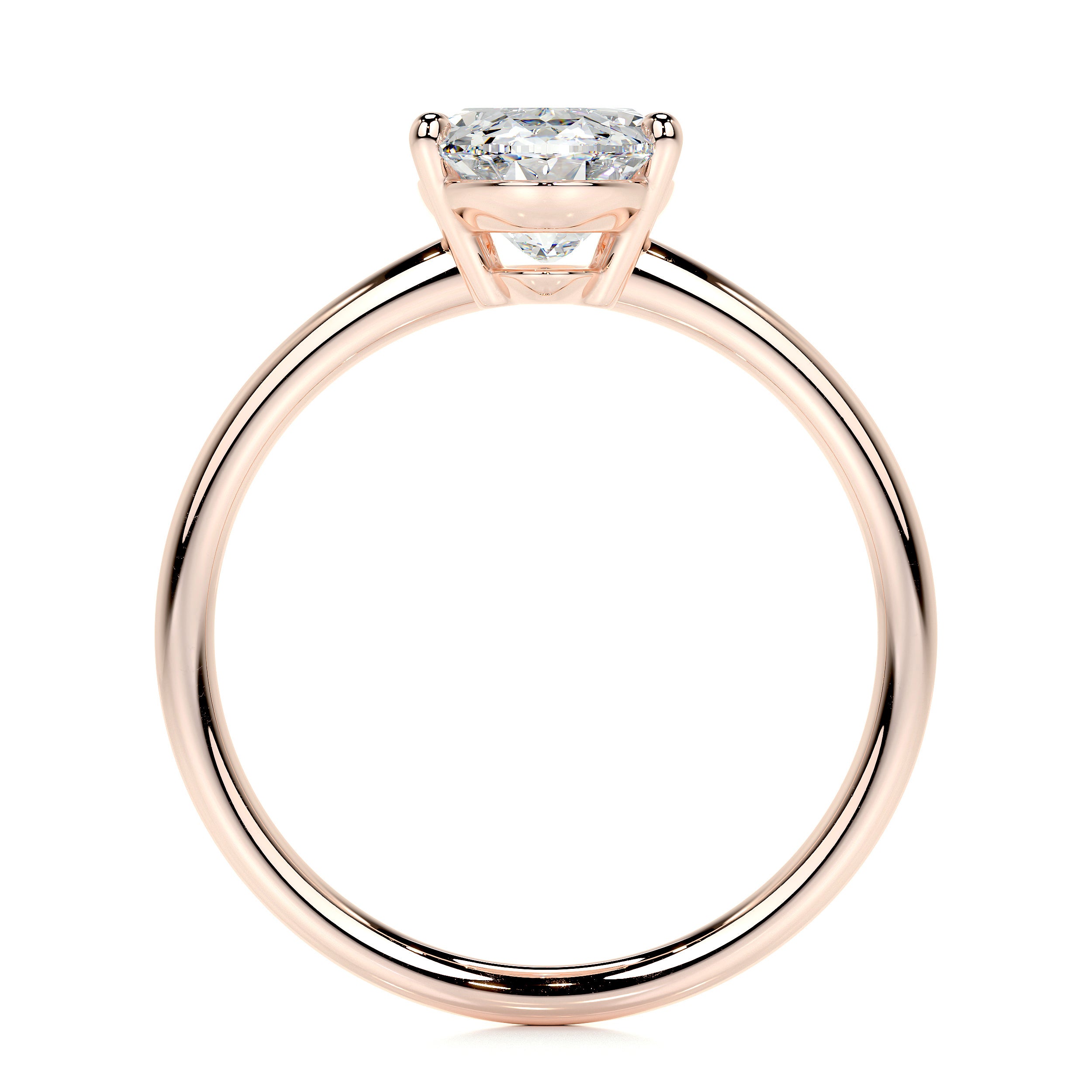 Adaline Lab Grown Diamond Ring -14K Rose Gold、mySite、hinf8tx79