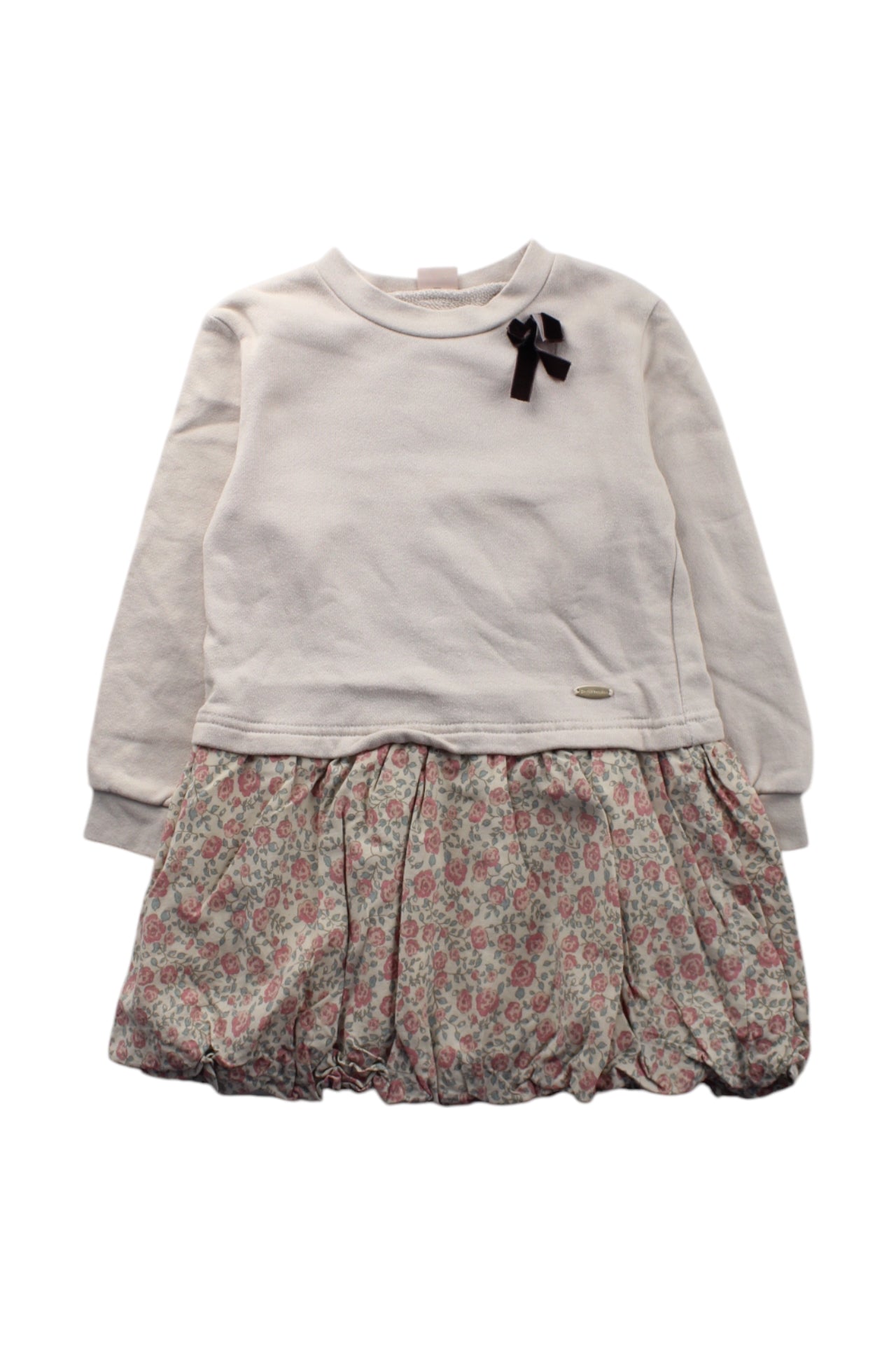 Petit Main Floral Sweater Dress 2-3T、mySite、g9winljtr
