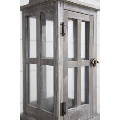 Wooden Candle Lantern Decorative, Hurricane Lantern Holder Decor for Indoor Outdoor, Home Garden Wedding、、xpatfood