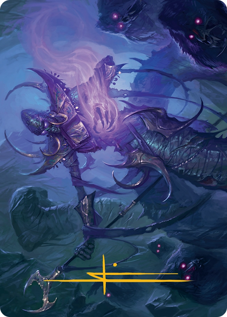 Sidisi, Regent of the Mire Art Card (14/54) Tarkir: Dragonstorm Art Series、mySite、waistdrama