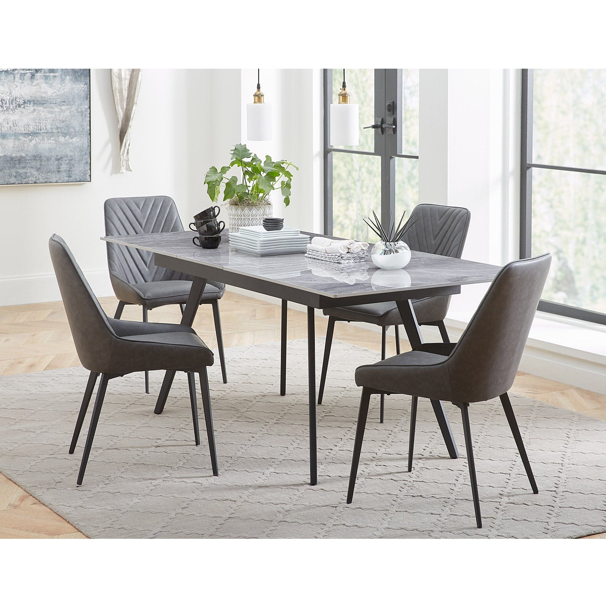 Lucia Extendable Dining Table、mySite、neckold