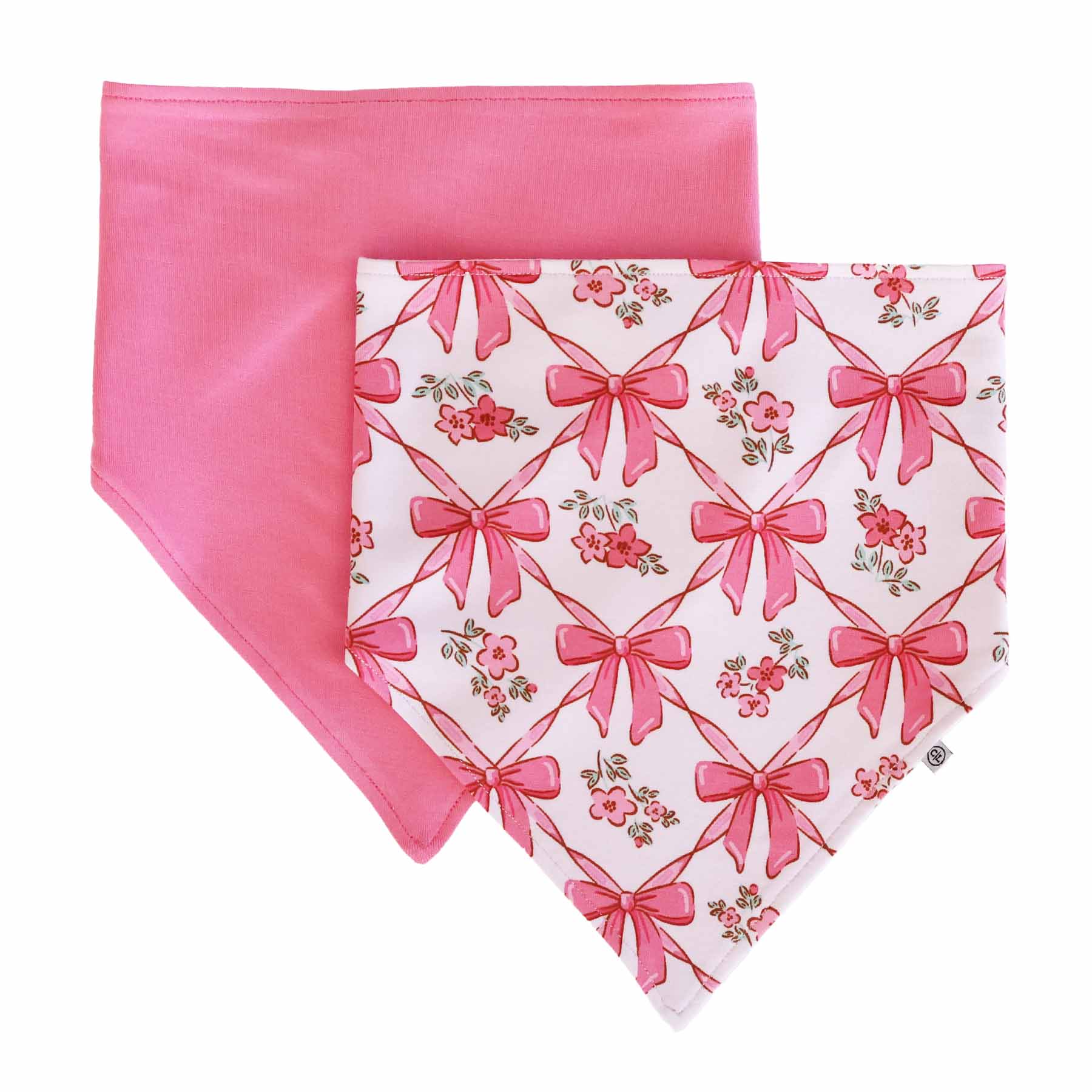  Bow Besties 2pc Bandana Bibs、mySite、layawaytickets