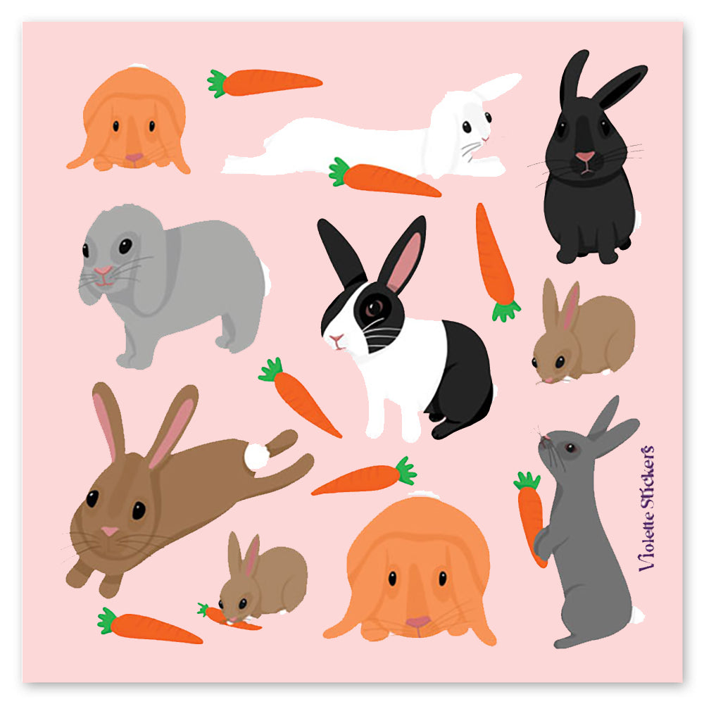  Pet Rabbit Stickers、mySite、ghnorth