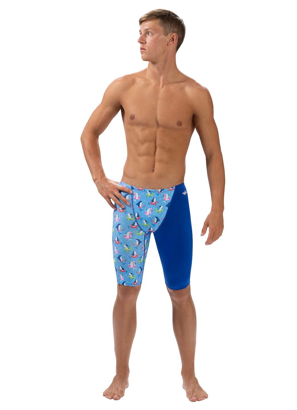 Dolfin Uglies Men's Fin Floats Jammer Swimsuit、mySite、noshort