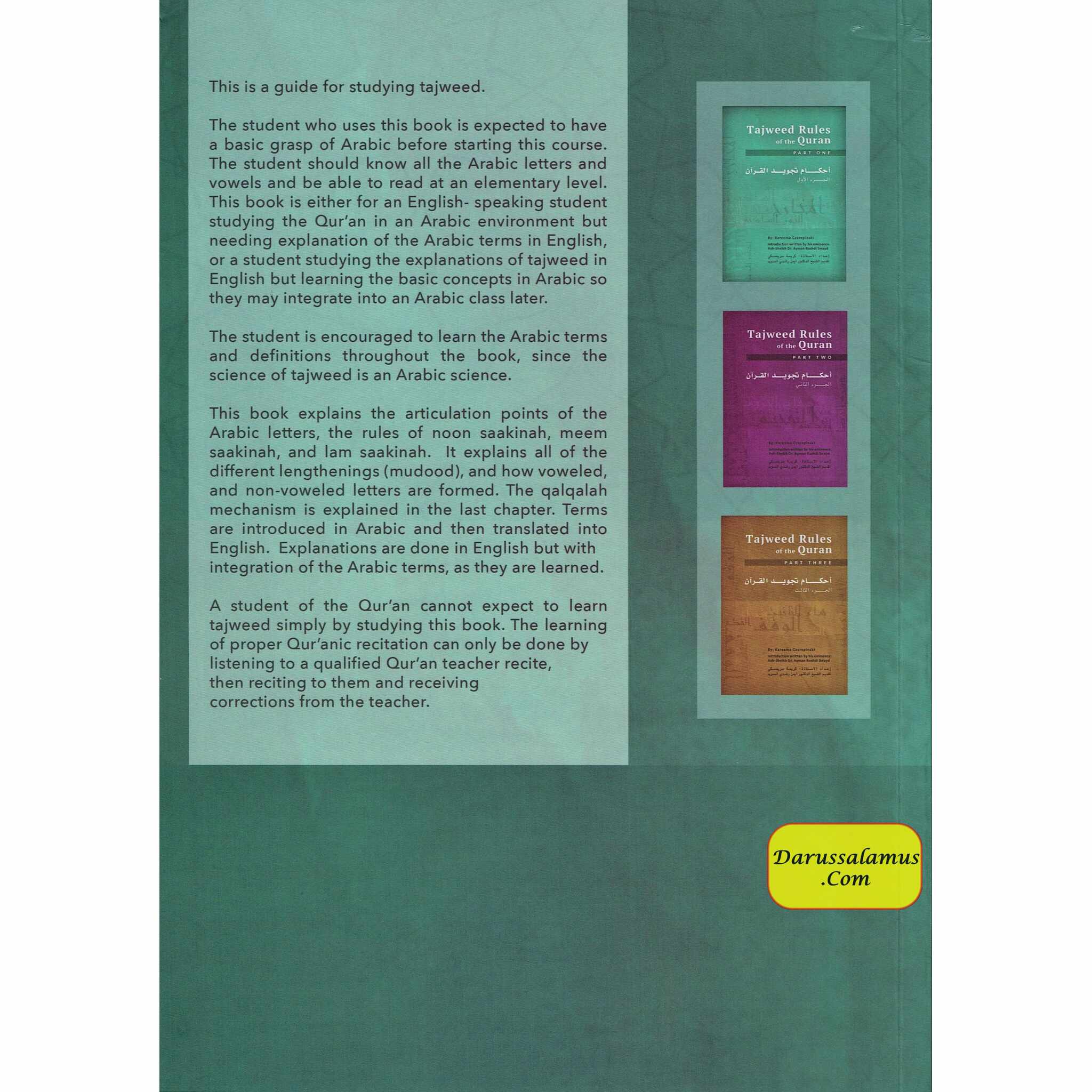 Tajweed Rules of the Quran Part 1 (Second Edition) By Kareema Czerepinski、mySite、topwebapps