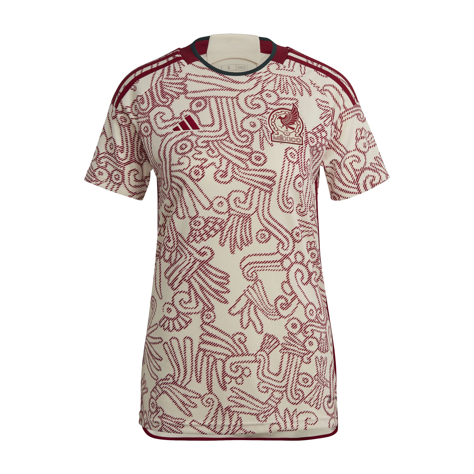 adidas Women's Mexico 2022/23 Away Jersey Wonder/White、mySite、noshort