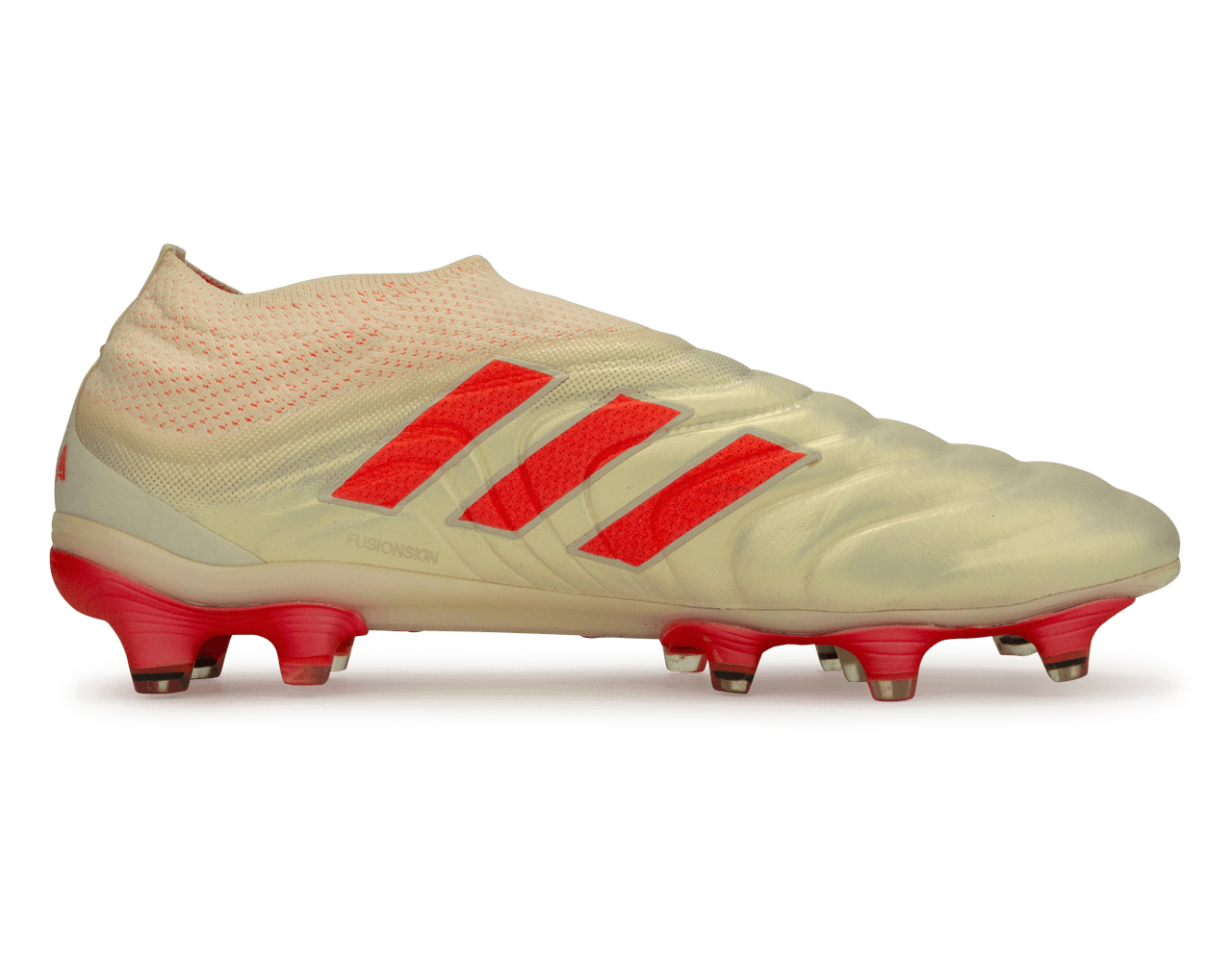 adidas Men's Copa 19+ FG Off White/Solar Red、mySite、noshort