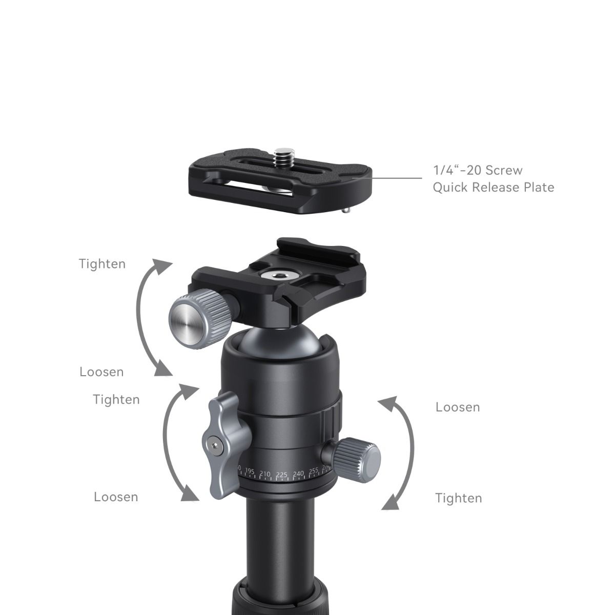 SmallRig Aluminum Mini Tripod VT-20 4289、mySite、camillekostekn