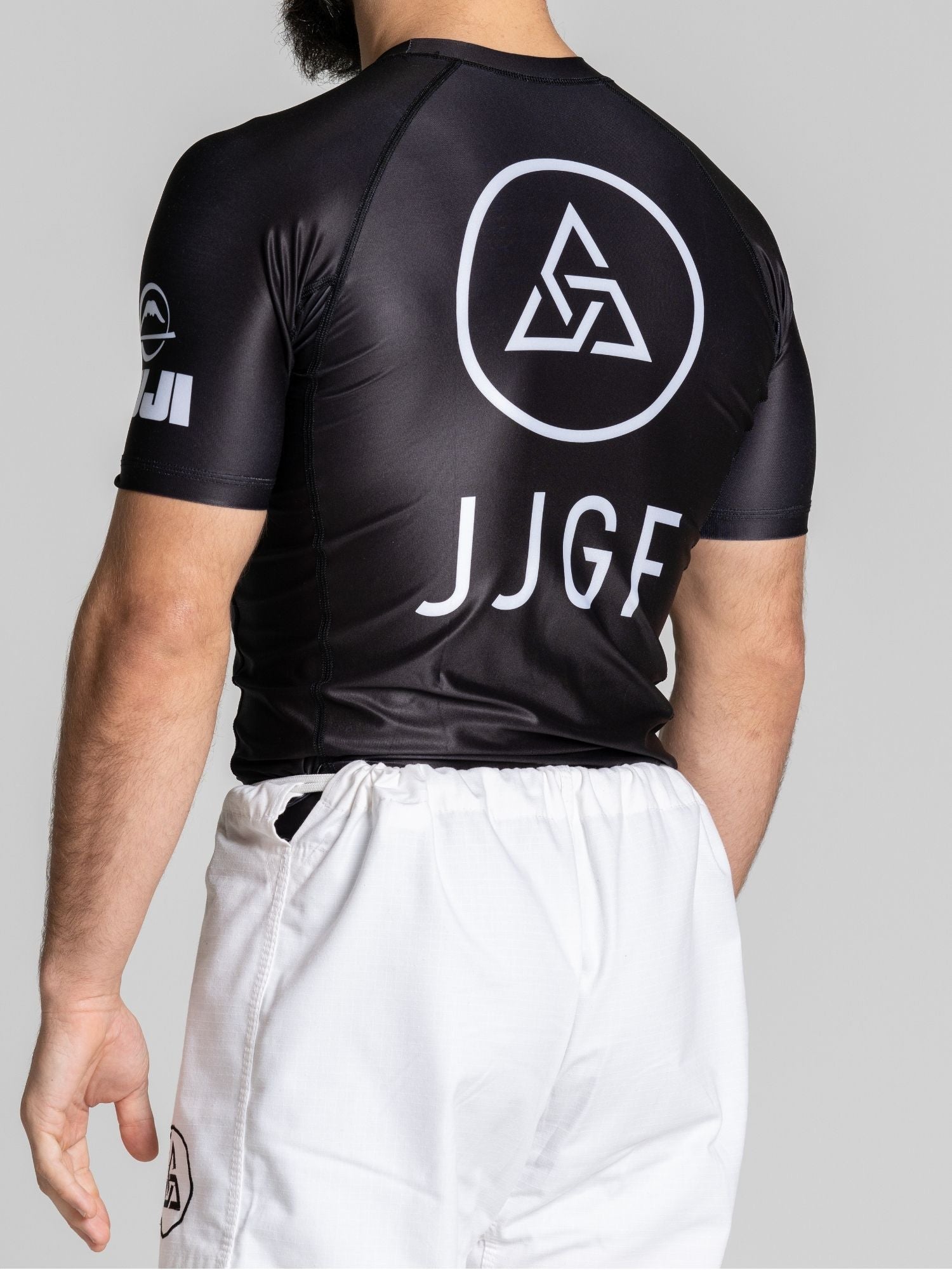 JJGF Short Sleeve Rashguard Black、mySite、gigharbornorthrealestate