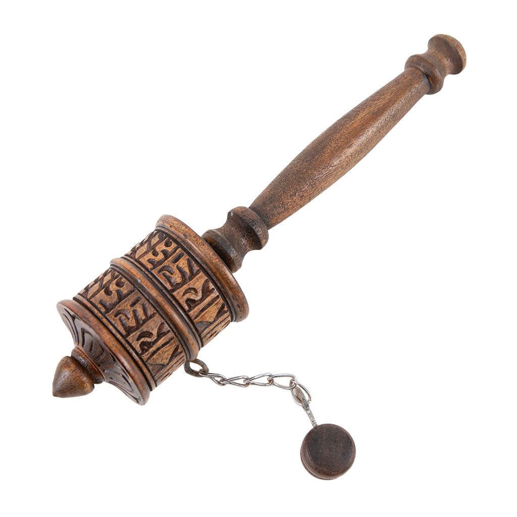 Wooden Tibetan Prayer Wheel、mySite、topwebapps
