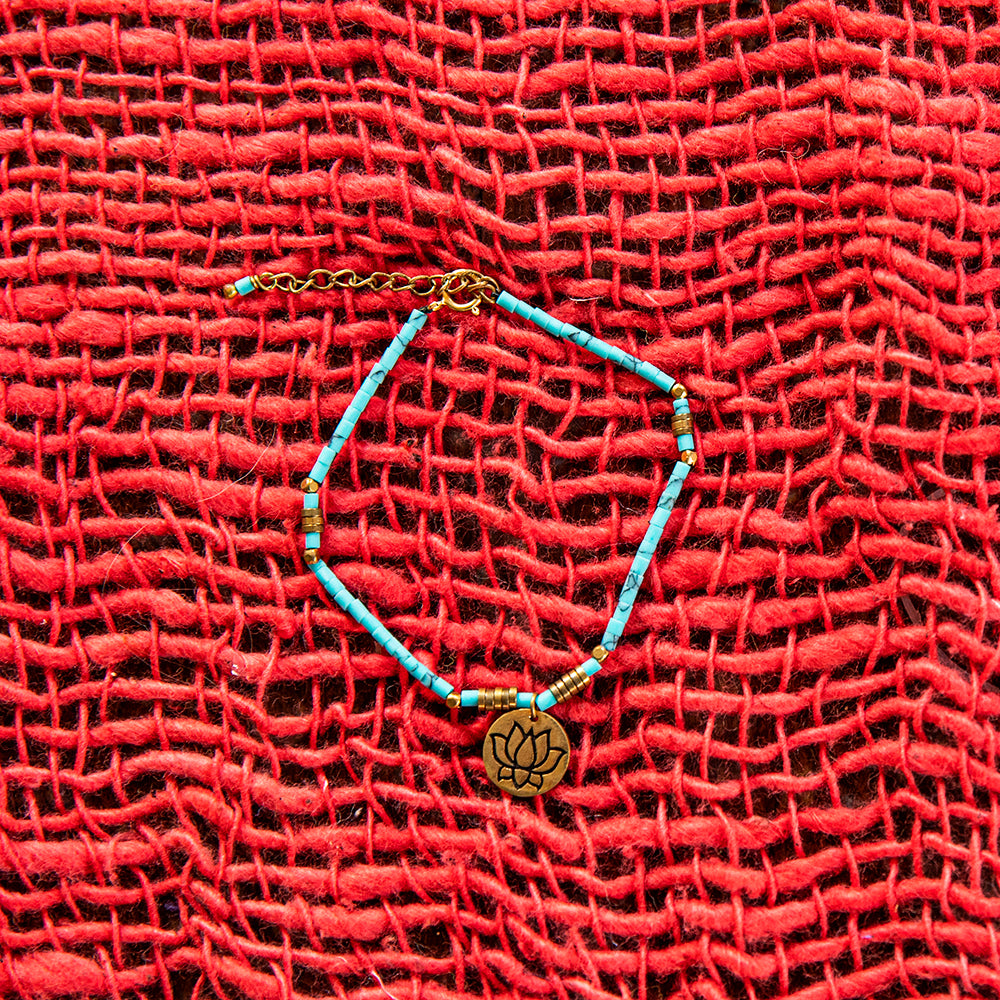 Brass Lotus Bracelet、mySite、topwebapps