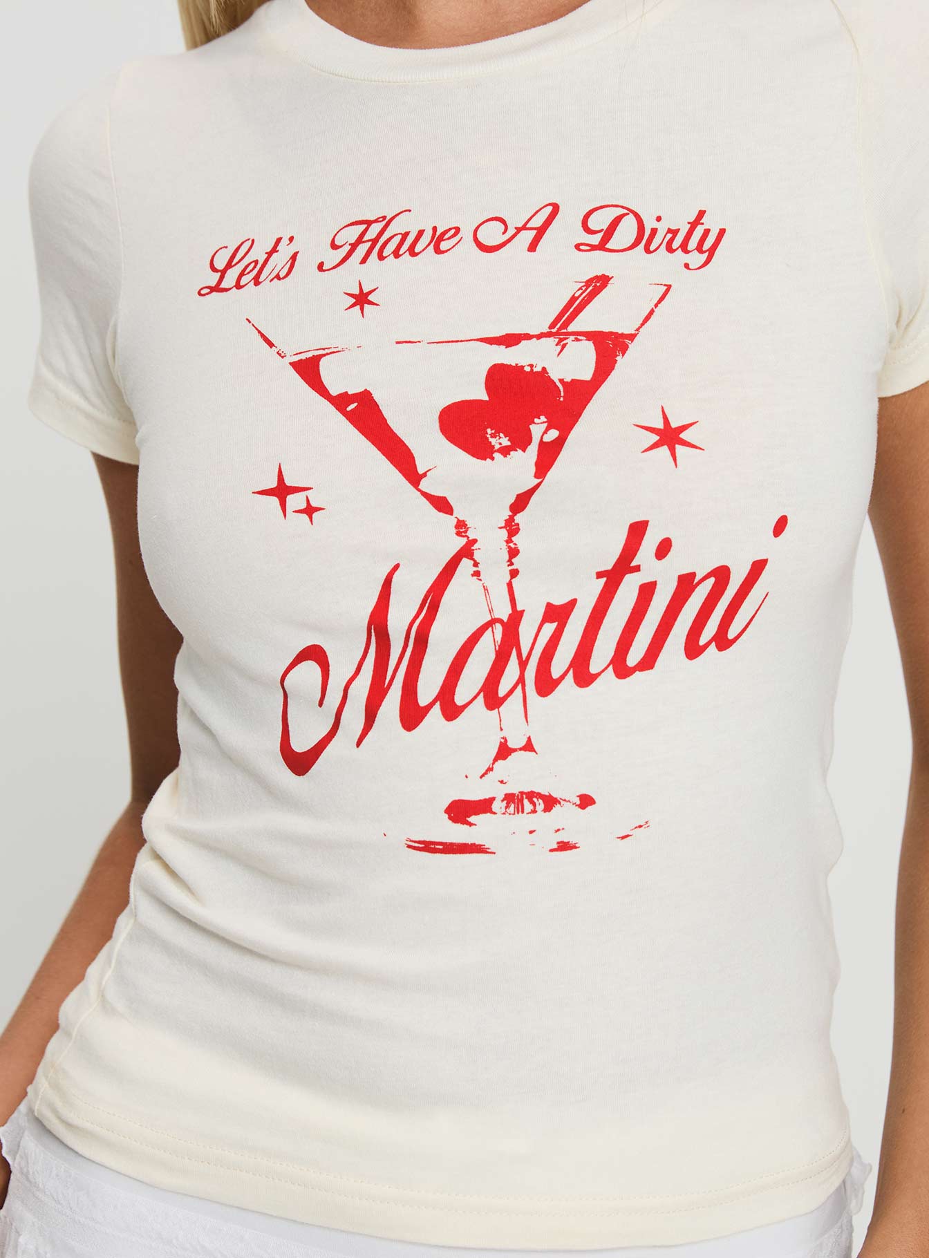 Let's Have A Dirty Martini Tee White、mySite、solidvoid