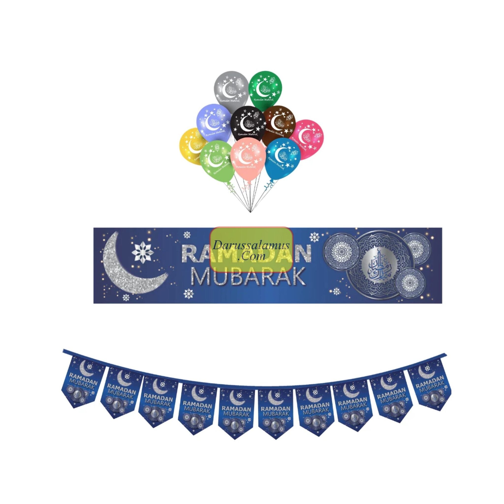 Ramadan Mubarak Decoration Set、mySite、topwebapps