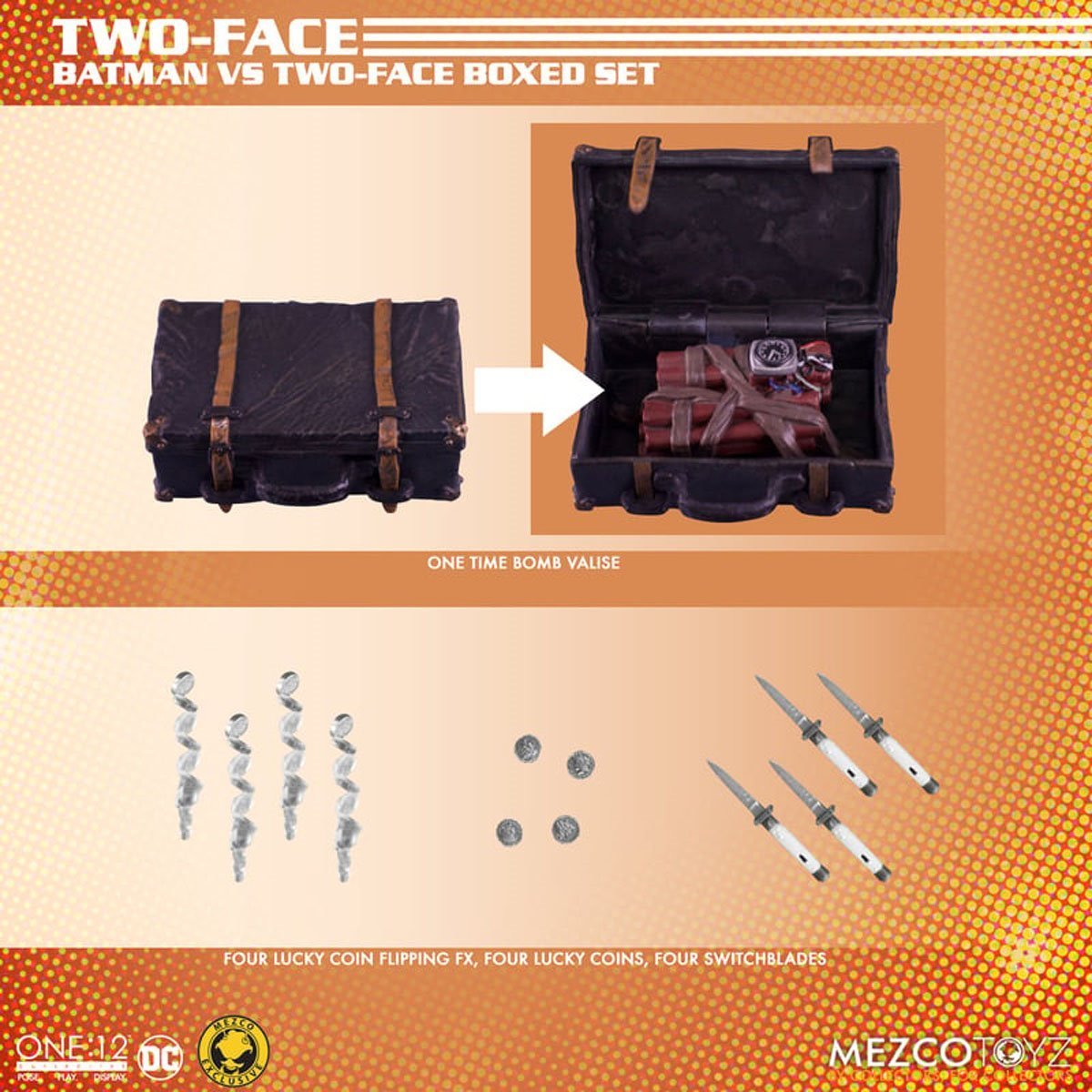 DC Comics Mezco One:12 Collective Batman vs Two-Face Boxed Set (Golden Age Edition)、mySite、hgirdovlk
