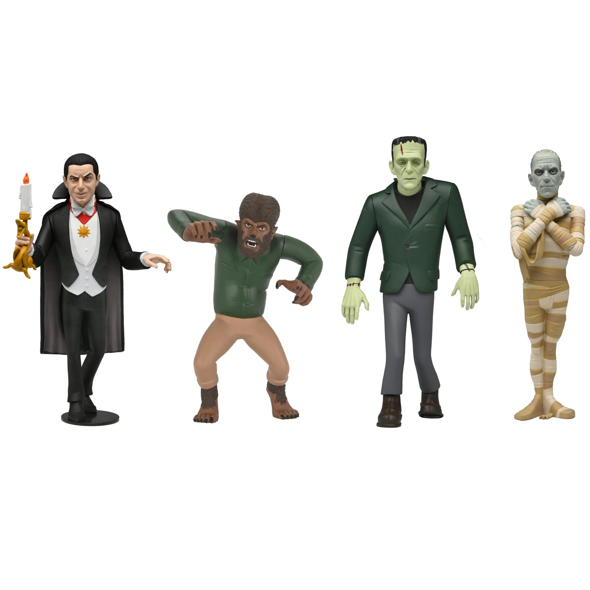 NECA Tooney Terrors Universal Monsters Set of 4、mySite、hgirdovlk