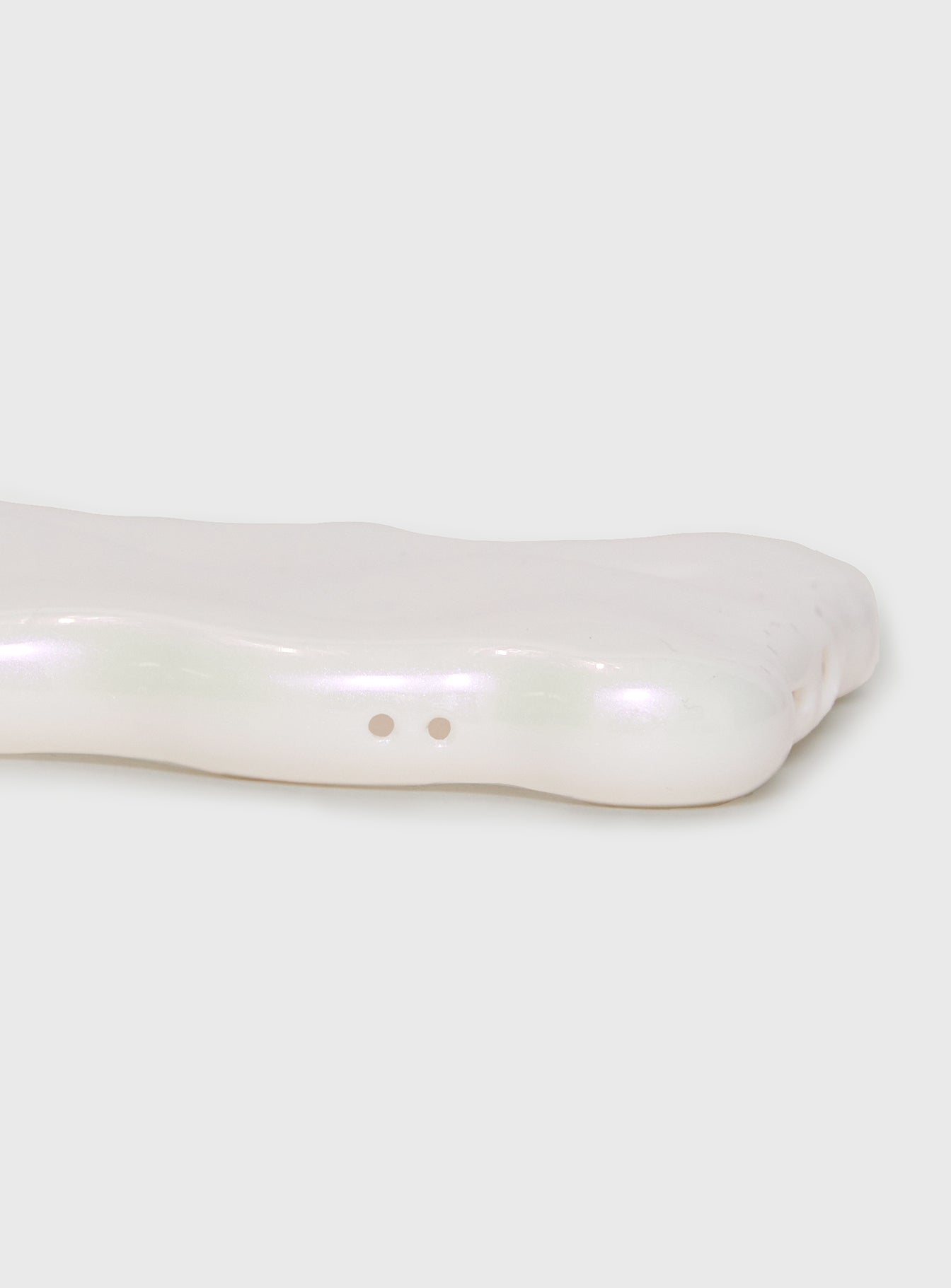 Maceline iPhone Case White / Pink、mySite、solidvoid