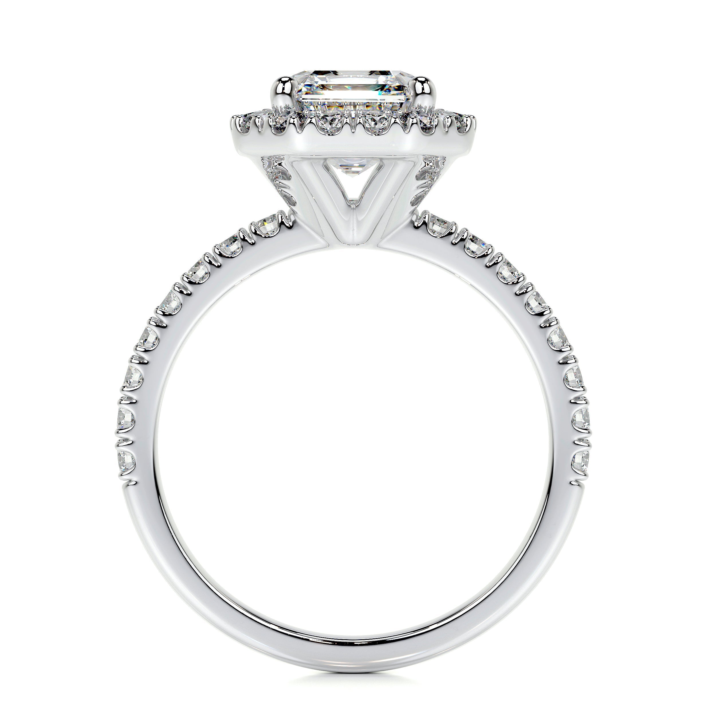 Brooklyn Lab Grown Diamond Ring -14K White Gold、mySite、hinf8tx79