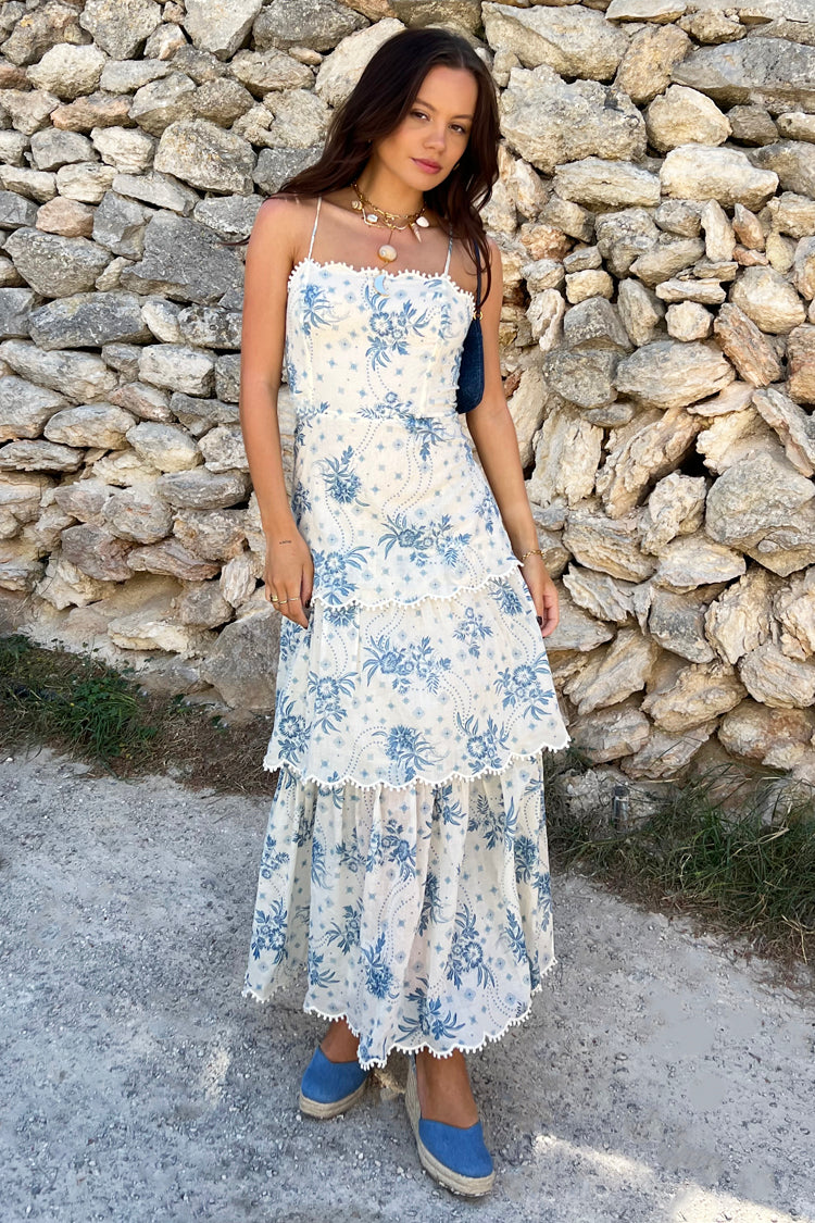 Blue Floral Peony Dress、mySite、solidvoid