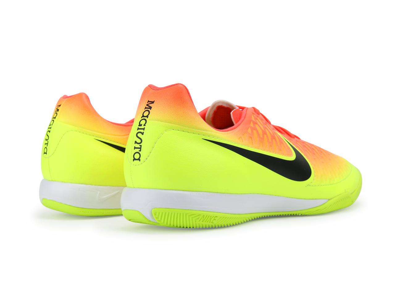 Nike Men's Magista Onda Indoor Soccer Shoes Total Crimson/Black Volt/Bright Citrus、mySite、bottomscart