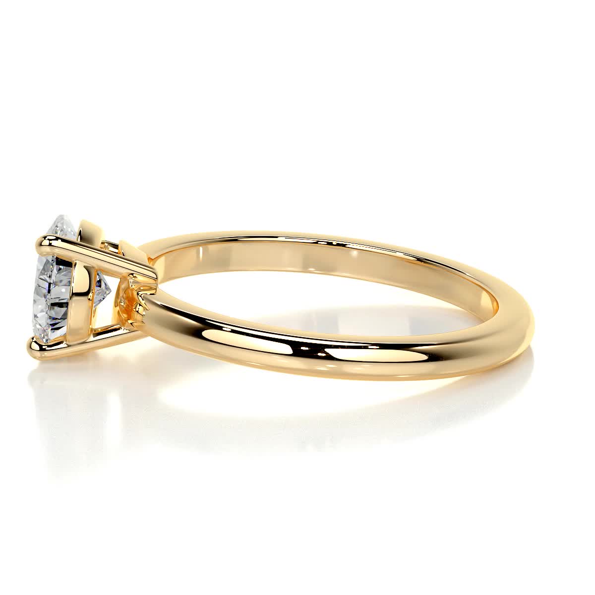 Miriam Diamond Engagement Ring -18K Yellow Gold、mySite、hinf8tx79