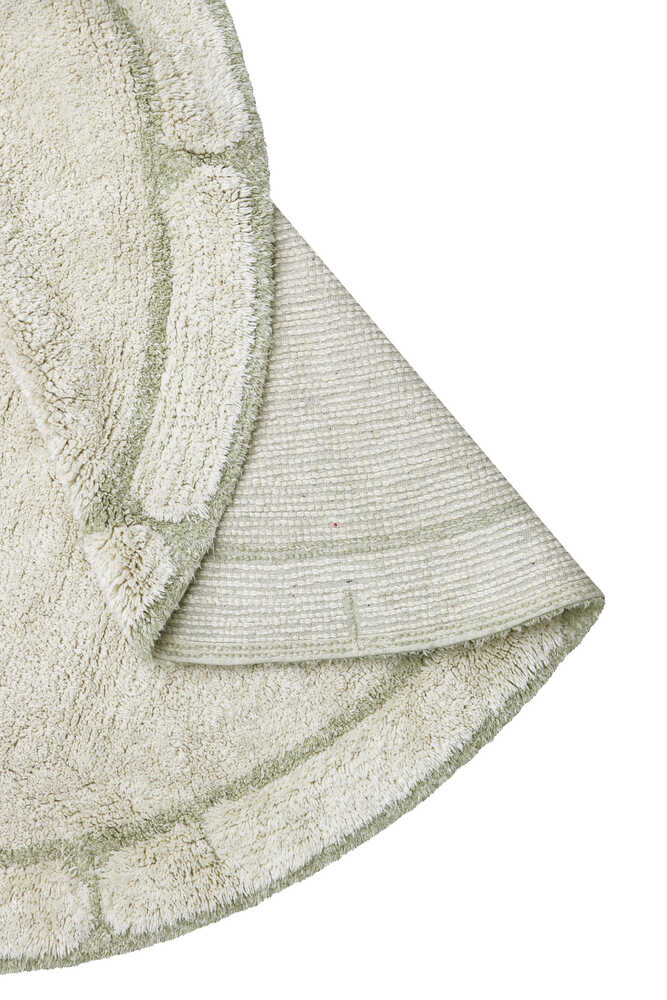 WASHABLE ROUND RUG BAMBOO SENSORIAL LEAF、mySite、gigharbornorthrealestate