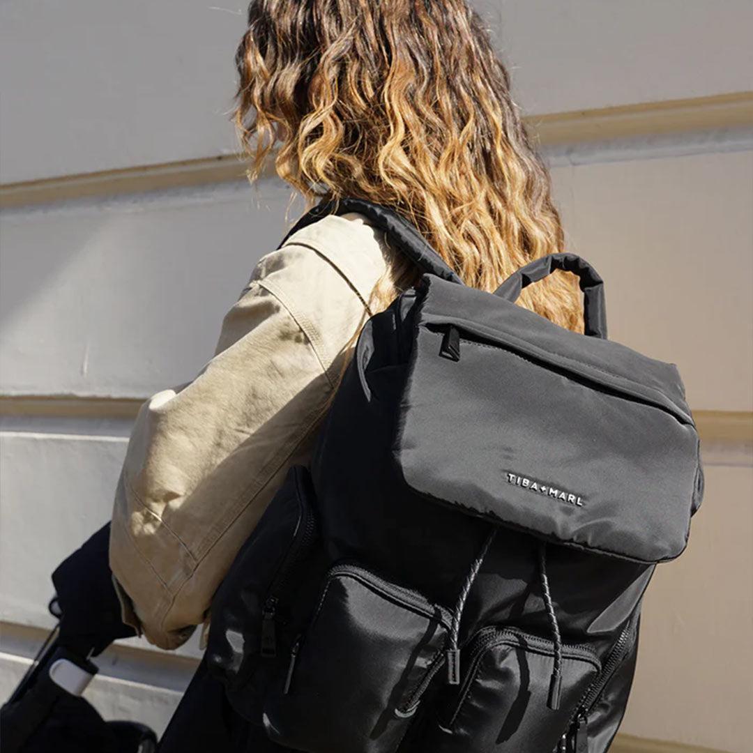  Tiba + Marl Alto Changing Backpack - Black、mySite、merchandisen