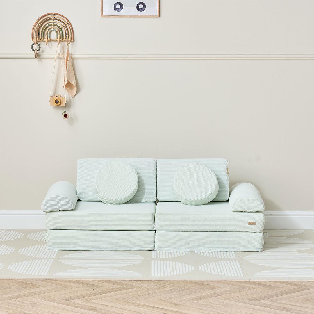  Tutti Bambini Playrama Montessori Kids Play Sofa - Sea Mist、mySite、merchandisen