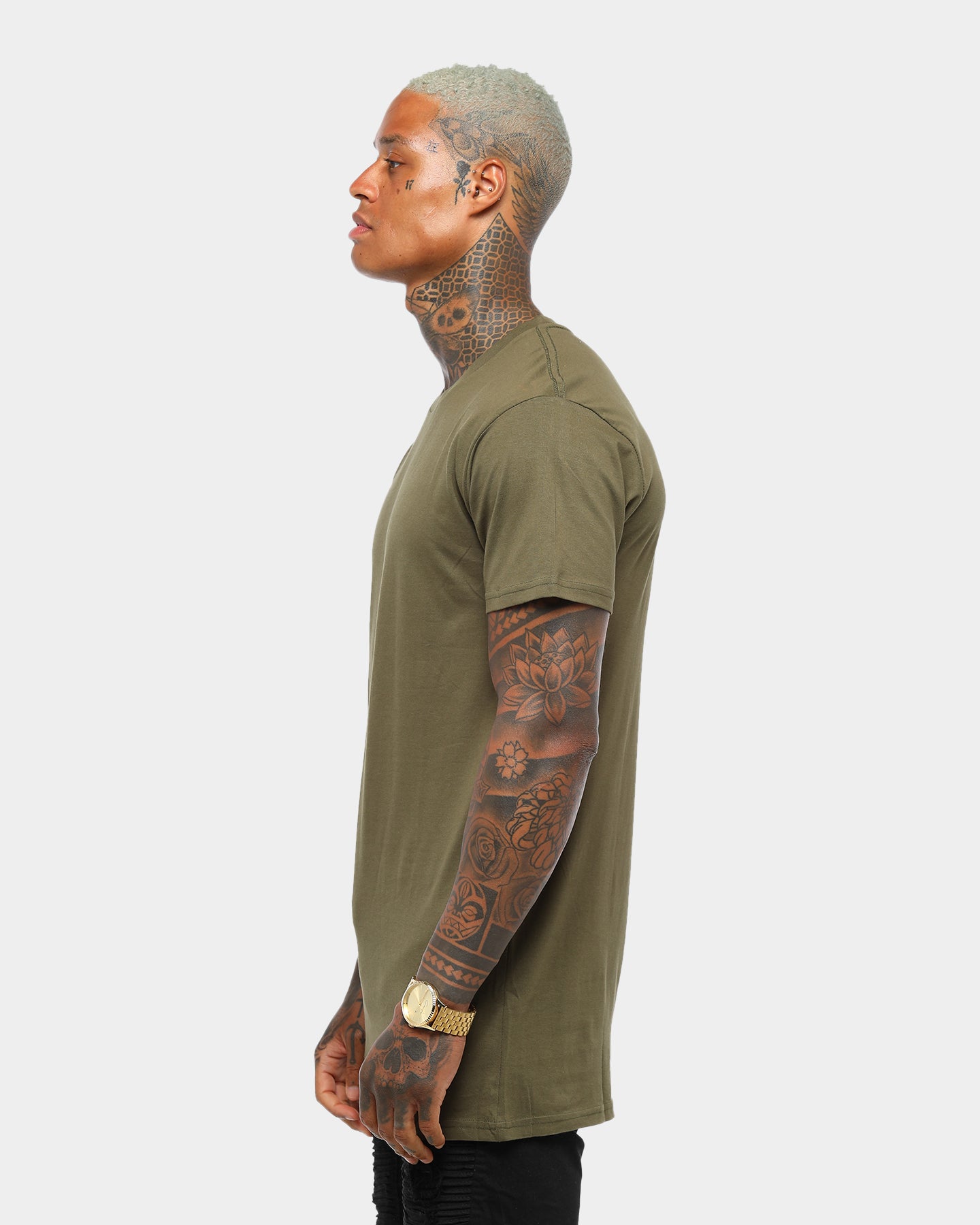 AS Colour Tall T-Shirt Army Green/Brown、mySite、zt4zffjzw
