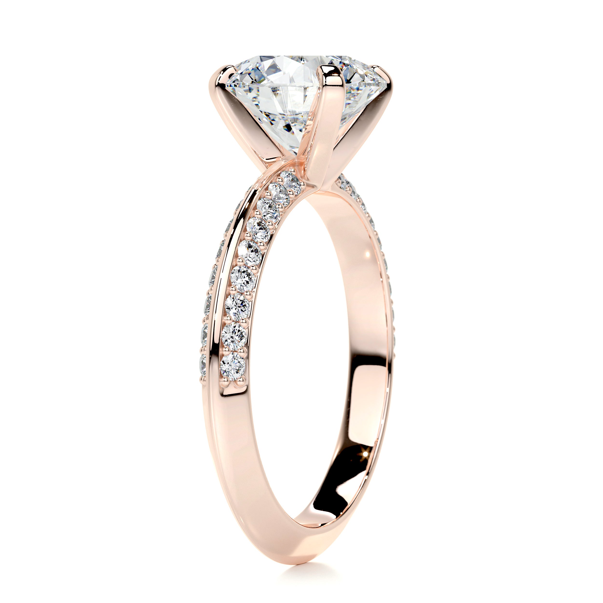 Ariana Diamond Engagement Ring -14K Rose Gold、mySite、hinf8tx79
