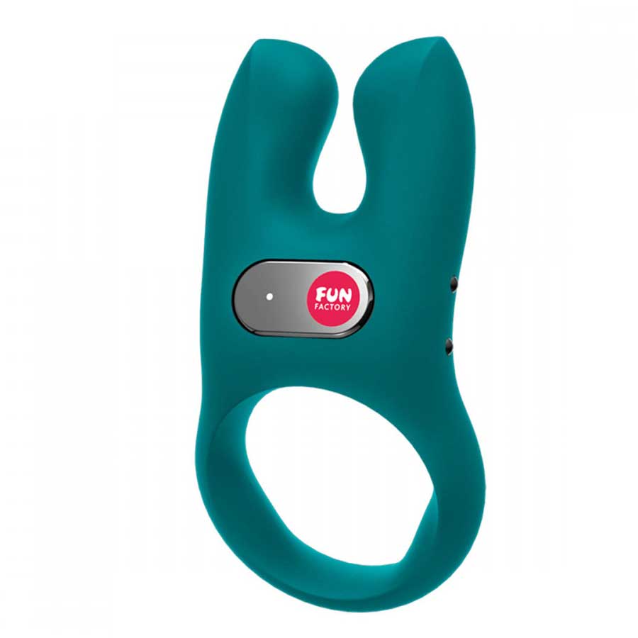 Fun Factory NOS Rechargeable Waterproof Vibrating Silicone Cock Ring、mySite、bottomscart