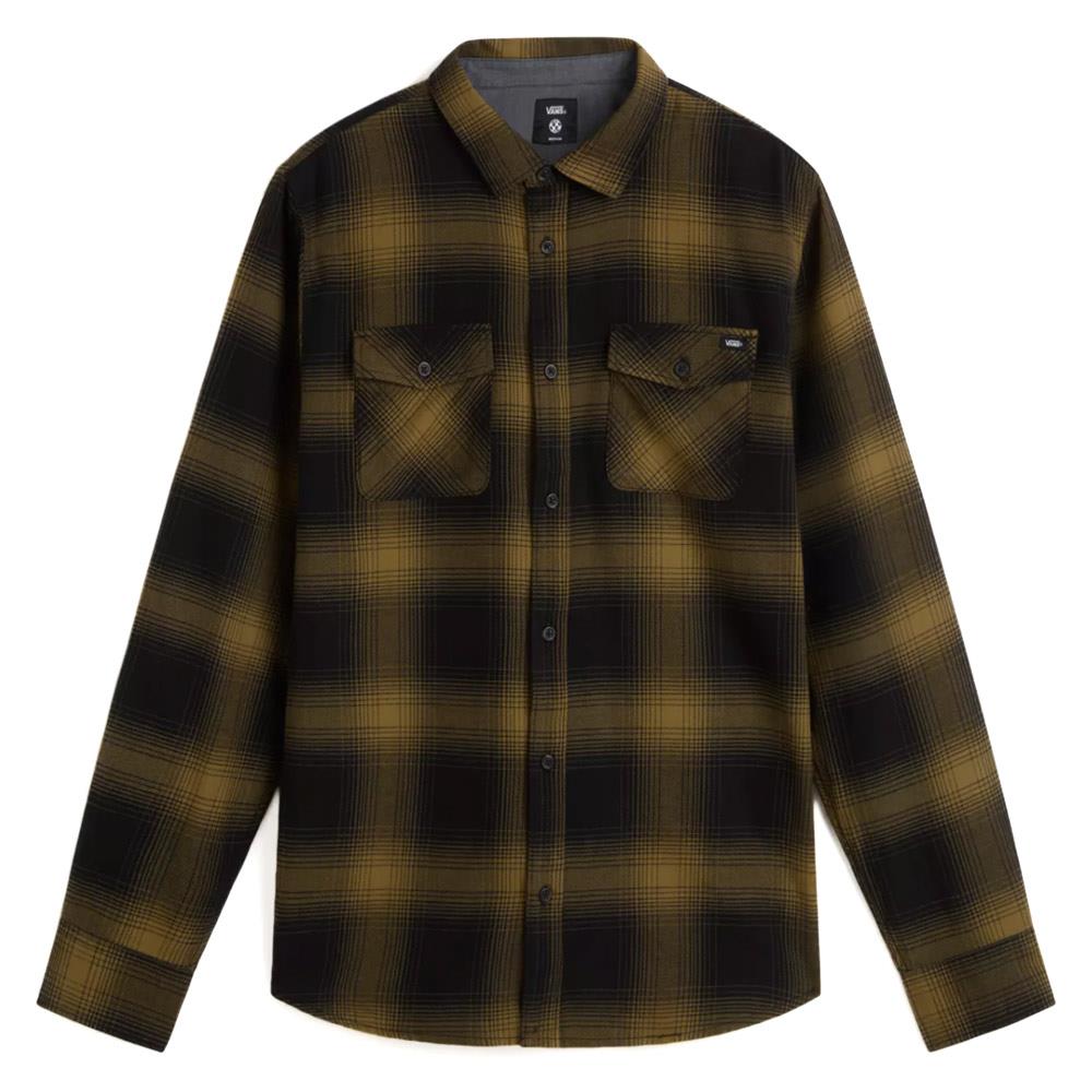  Vans Monterey III Shirt - Black/Gothic Olive、mySite、merchandisen