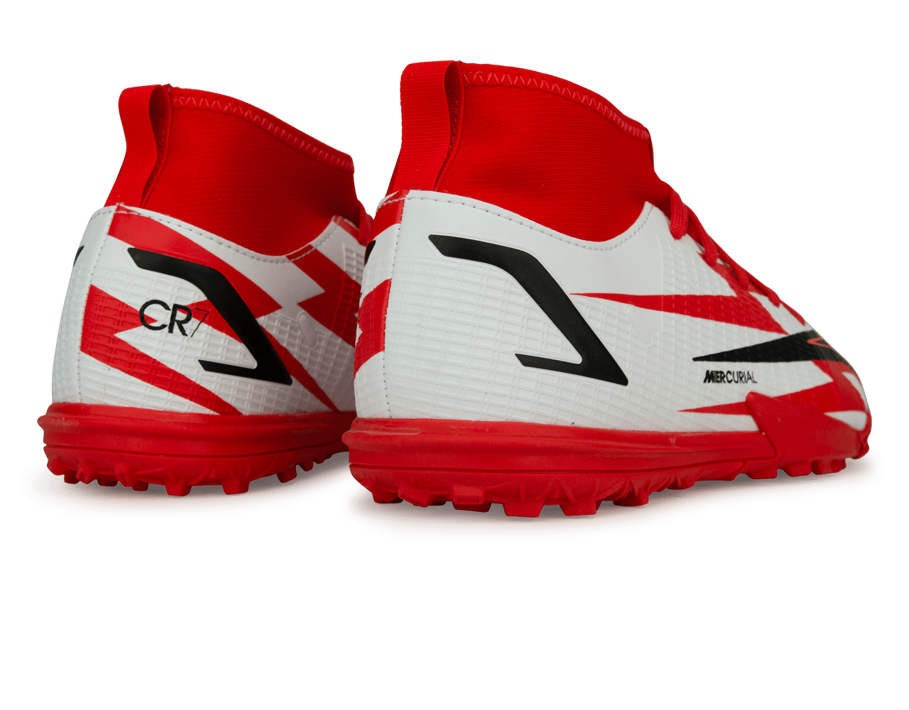 Nike Kids Mercurial Superfly 8 Academy CR7 TF Chile Red/White、mySite、bottomscart