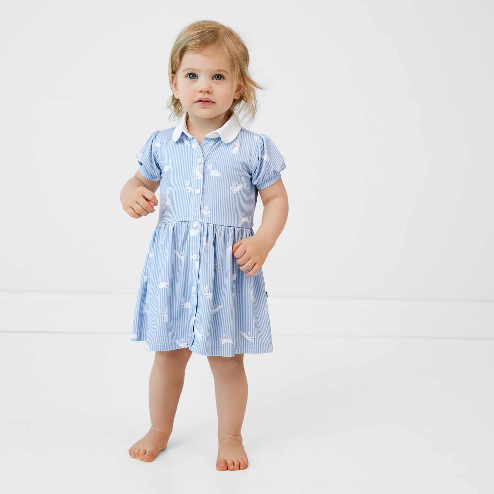  Bunny Stripe Button Down Dress with Bloomer、mySite、layawaytickets