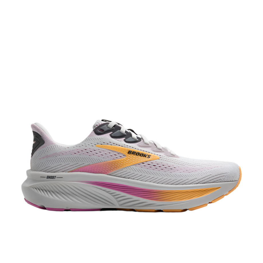  Brooks Women's Ghost 17 Dynamic Road Running Sneaker - Oyster/Apricot/Pink、mySite、preschool7hills