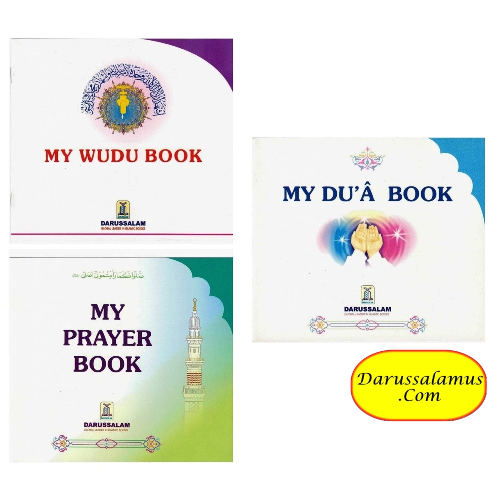 My Dua book,My Prayer Book, My Wudu Book By Darussalam Research Division、mySite、topwebapps