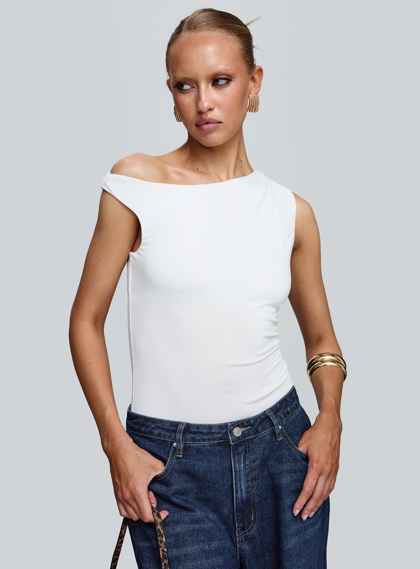 Miyako Bodysuit White、mySite、solidvoid