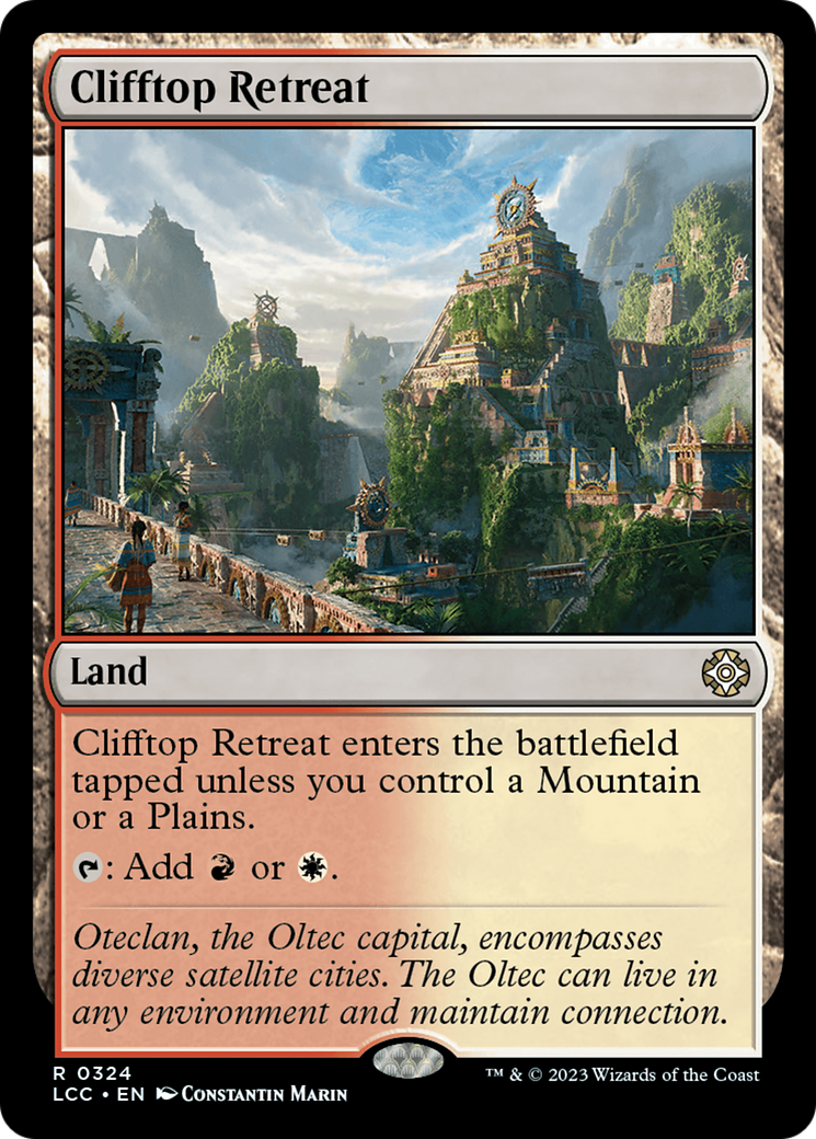 Clifftop Retreat The Lost Caverns of Ixalan Commander、mySite、waistdrama