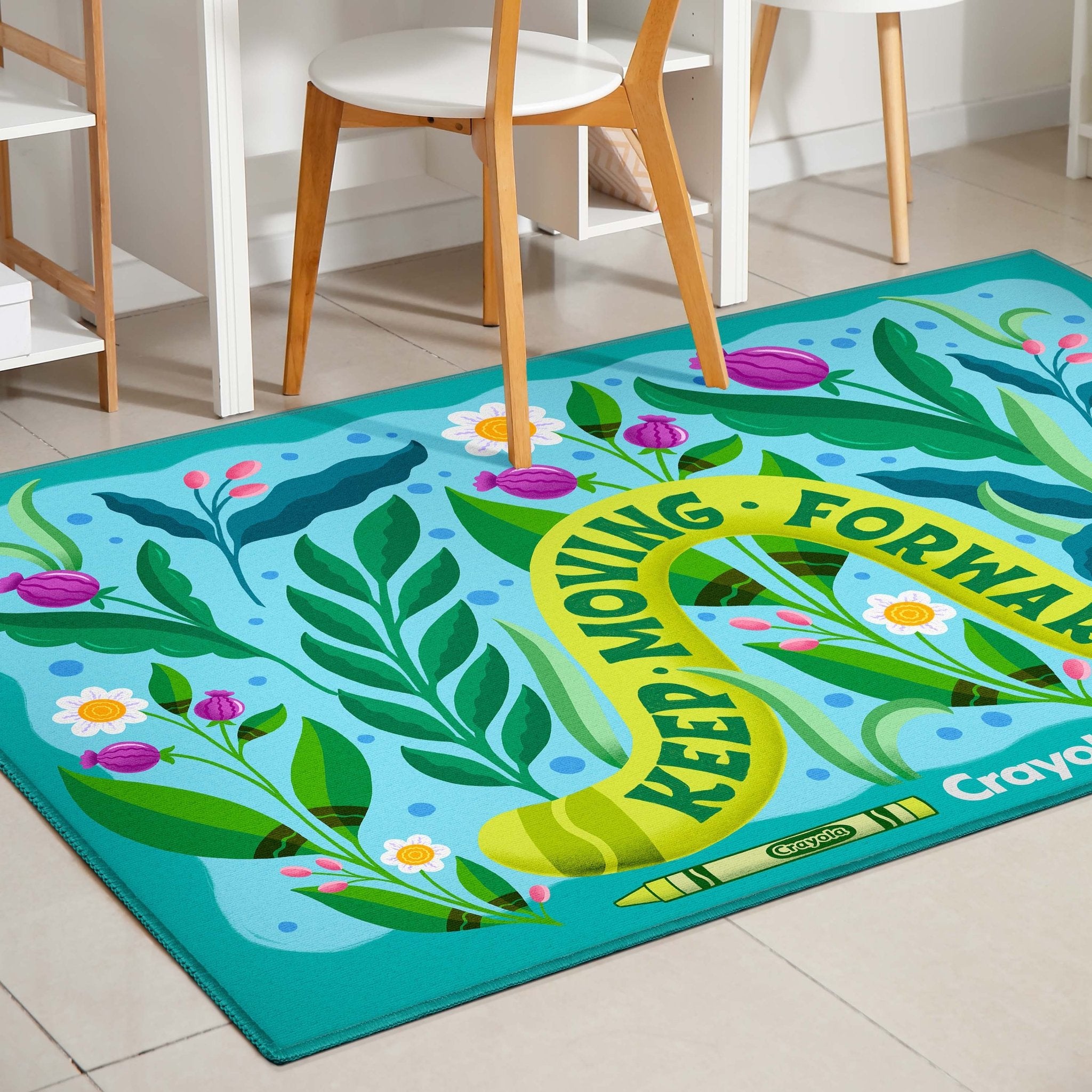 Crayola Keep Moving Green Blue Area Rug By Well Woven、mySite、gigharbornorthrealestate