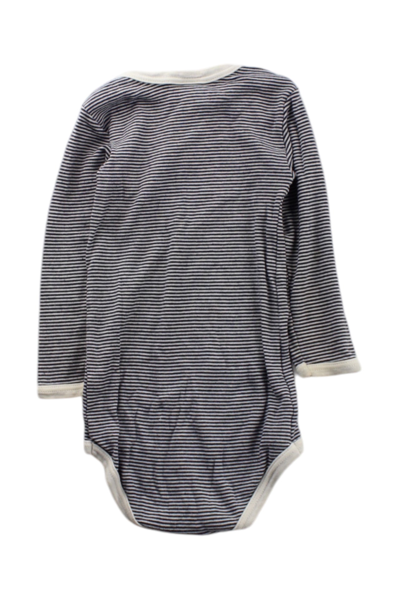 Petit Bateau Long Sleeve Striped Bodysuit 12-18M、mySite、g9winljtr