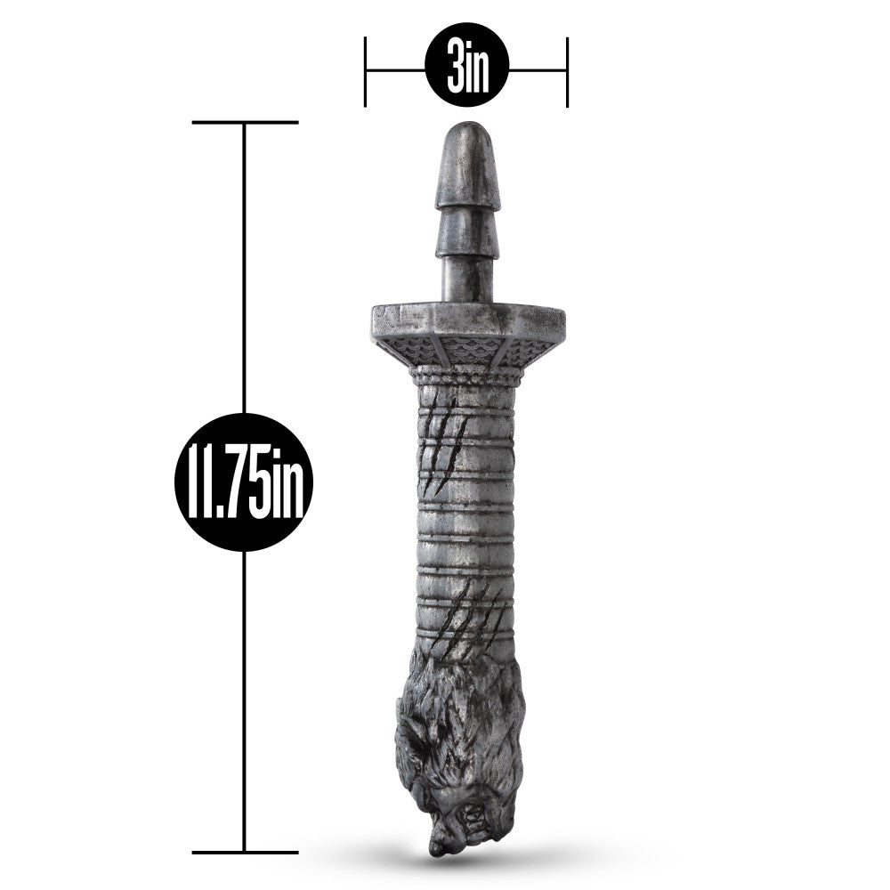 The Realm By Blush® | Rougarou Lock On Werewolf Sword Handle - Steel、mySite、bottomscart