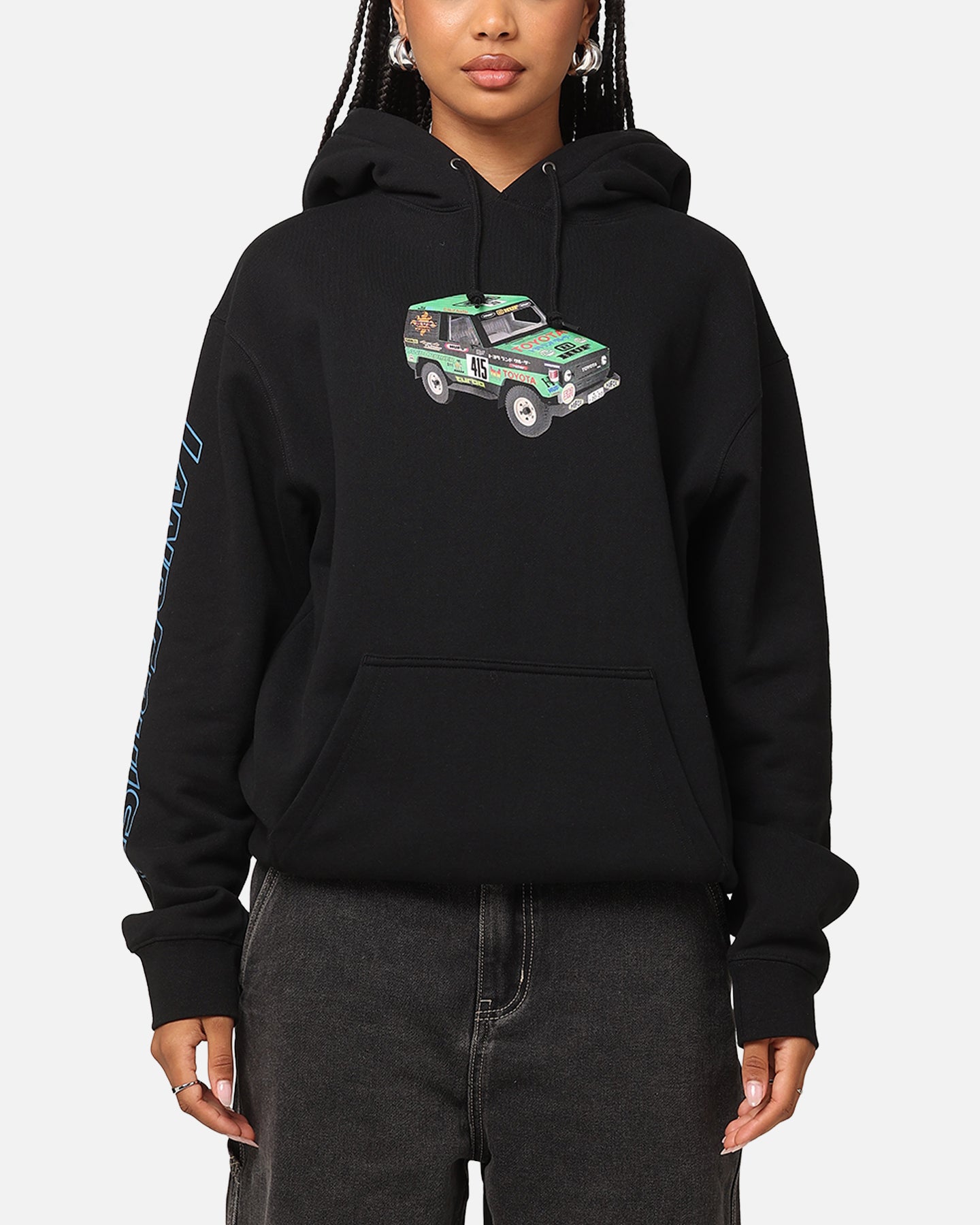 Huf X Toyota Sahara Rally Pullover Hoodie Black、mySite、zt4zffjzw