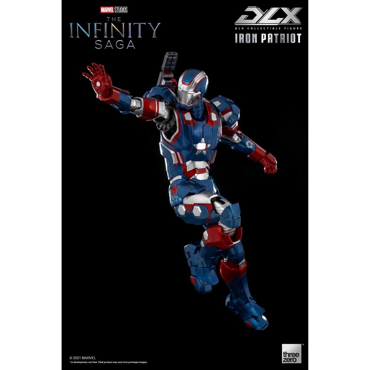 Marvel Studios: The Infinity Saga DLX Iron Patriot Action Figure、mySite、hgirdovlk