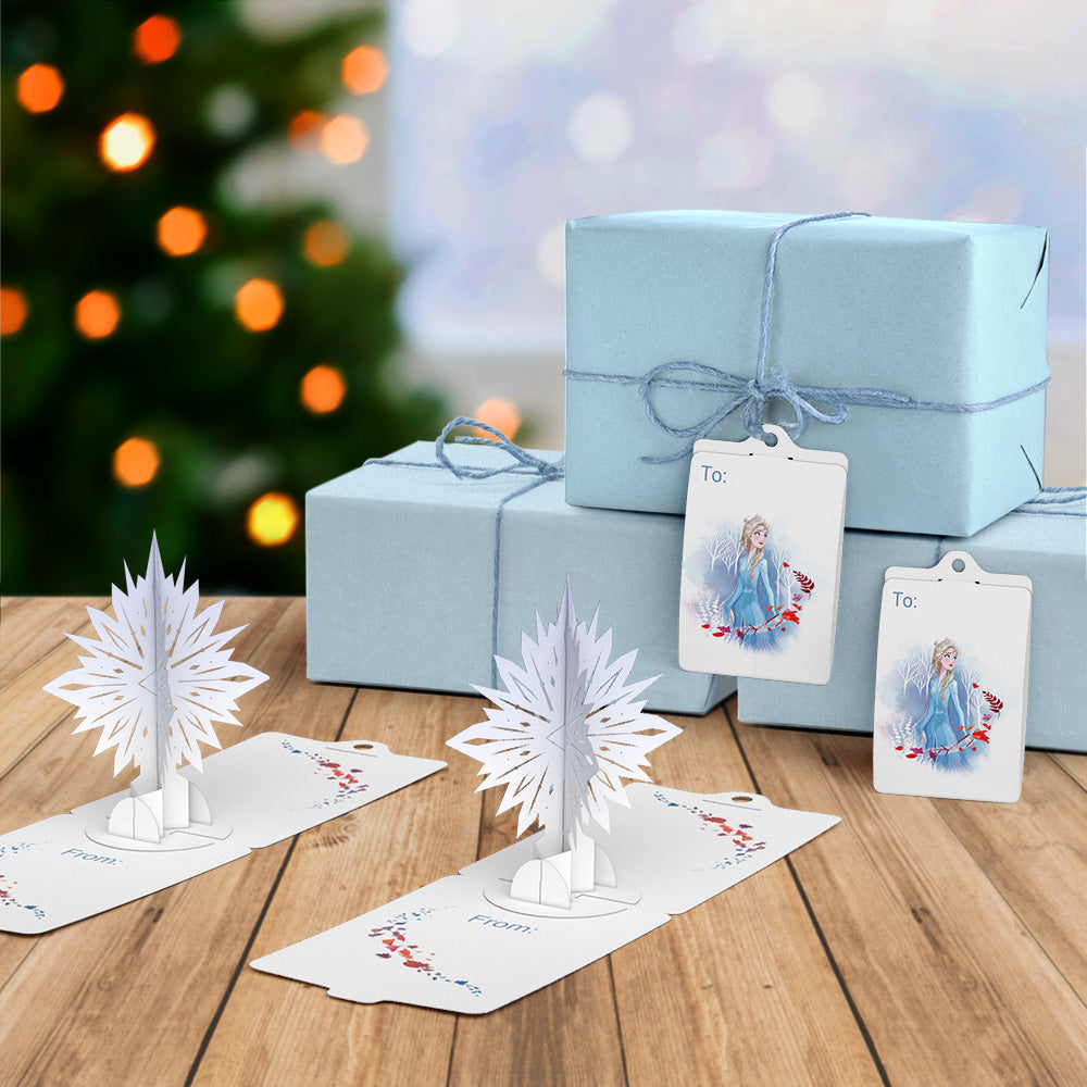Gift Tag 4-Pack: Disney Frozen 2、mySite、solidvoid