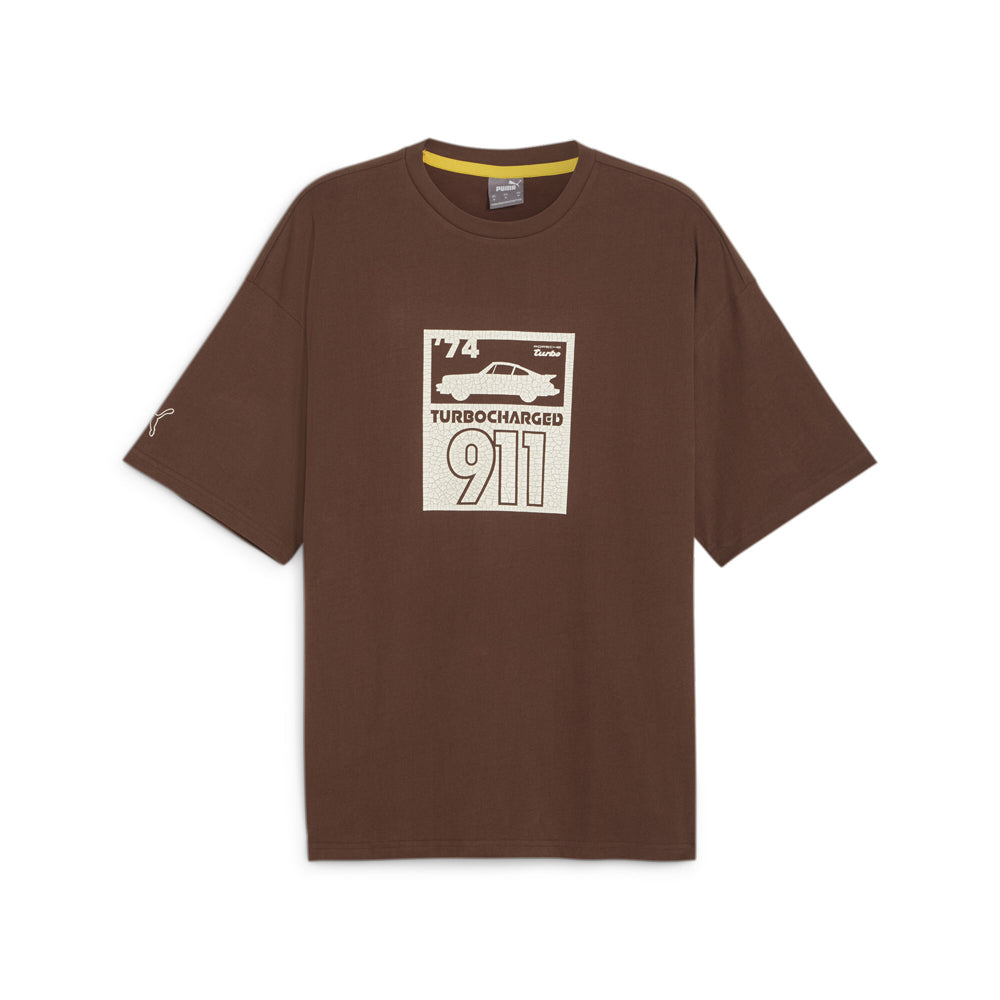 Porsche Legacy Statement Graphic Crew Neck Short Sleeve T-Shirt、mySite、gtrtttuynbv