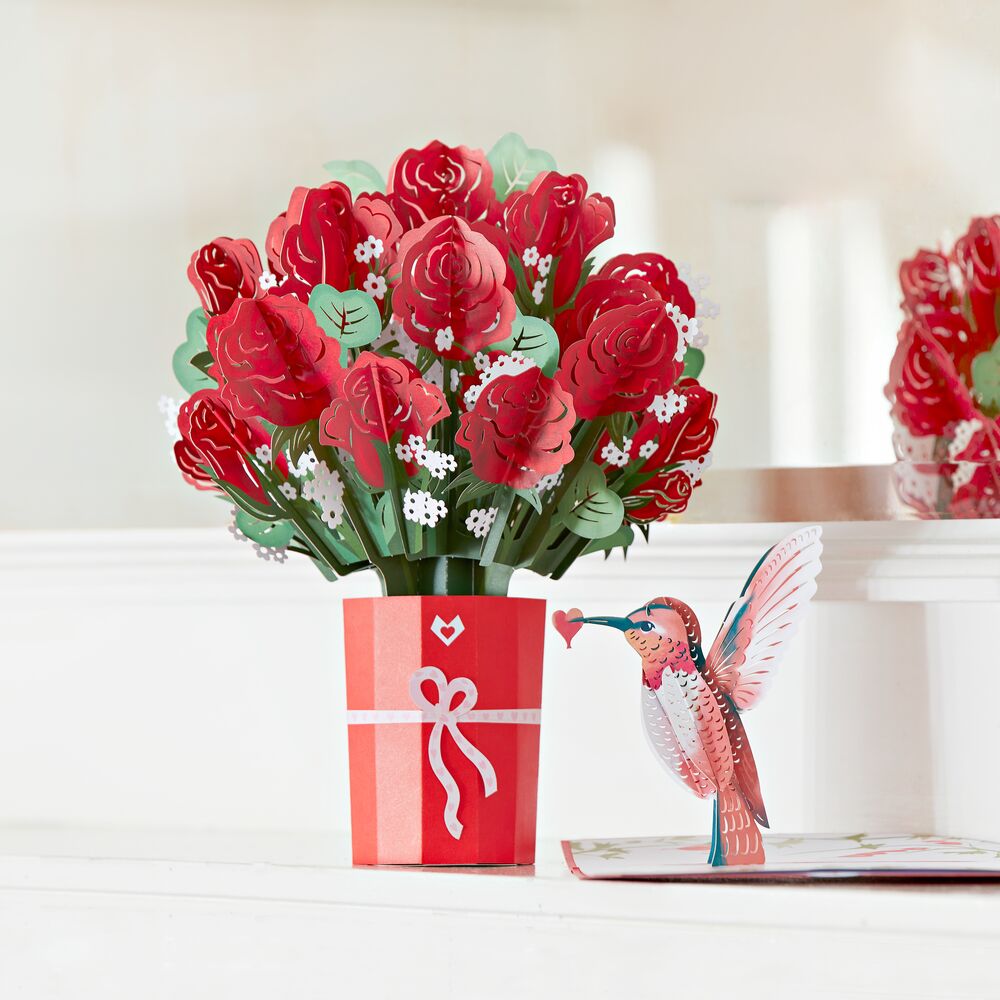 Red Rose Valentine’s Day Hummingbird Bundle、mySite、solidvoid