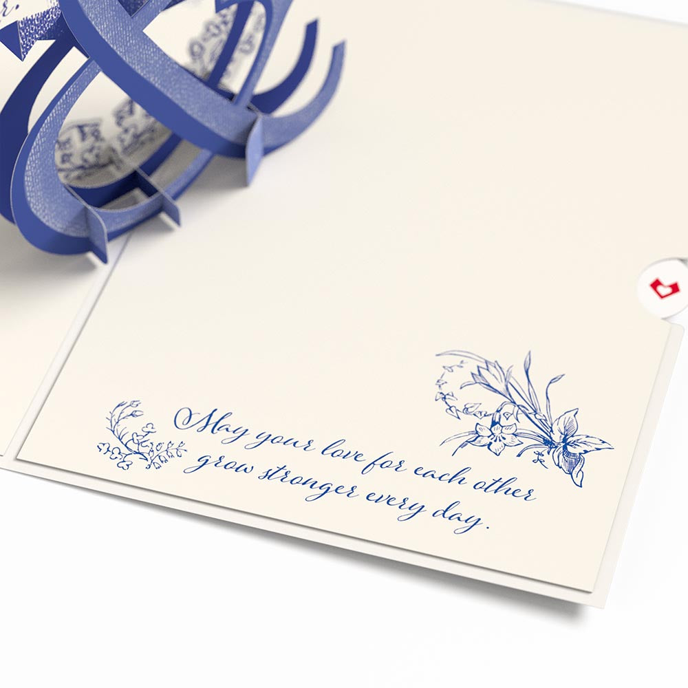 Better Together Mr. & Mrs. Wedding Pop-Up Card、mySite、solidvoid