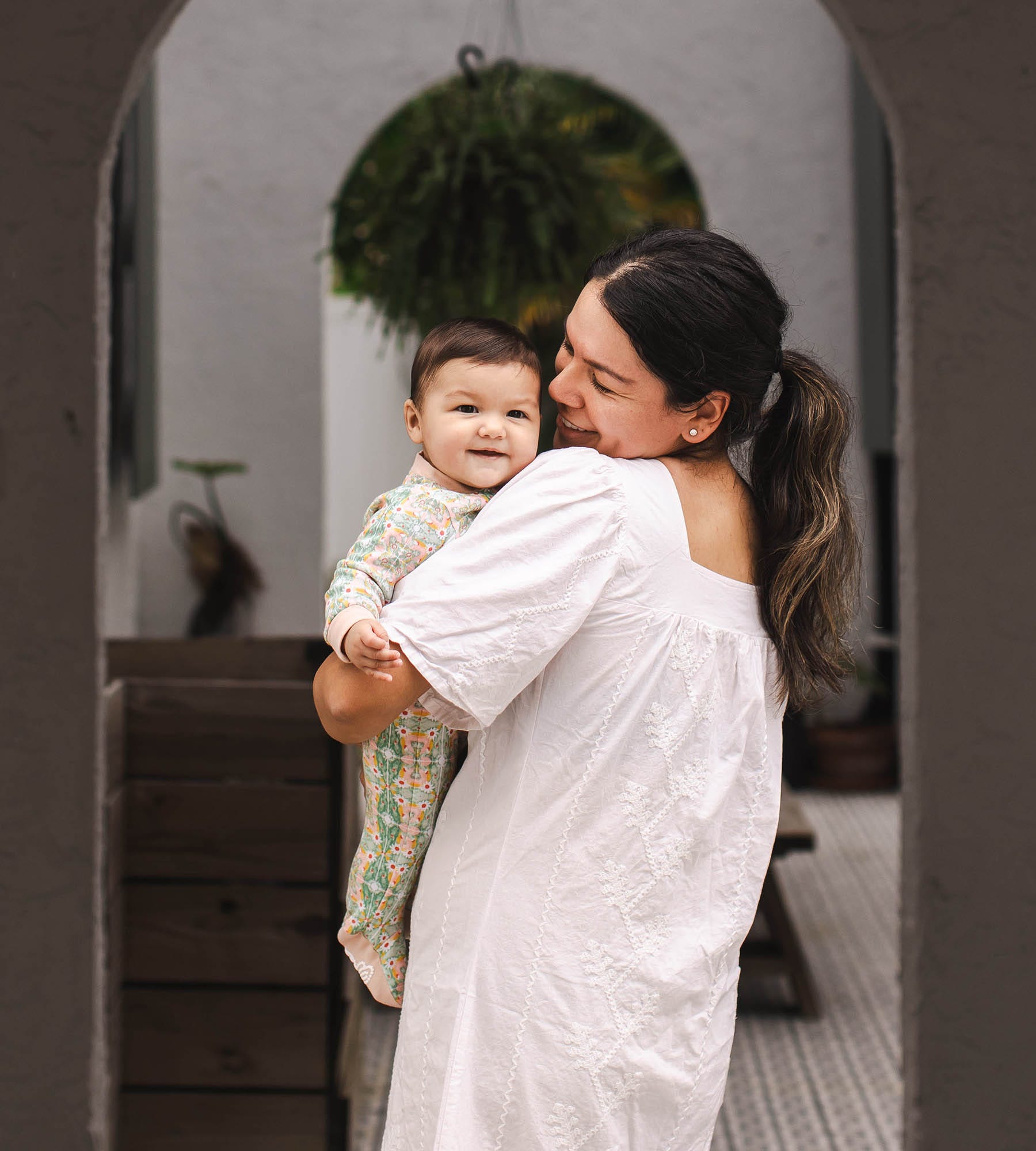  Floral Tile Organic Cotton Girl Sleep & Play、mySite、layawaytickets