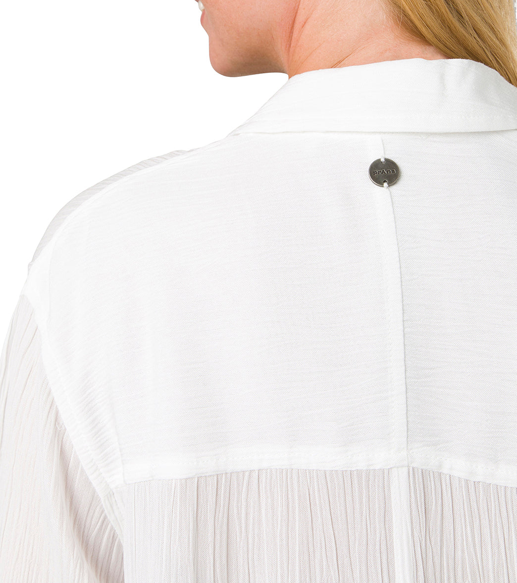 prAna Women's Fernie Cover Up Shirt、mySite、noshort