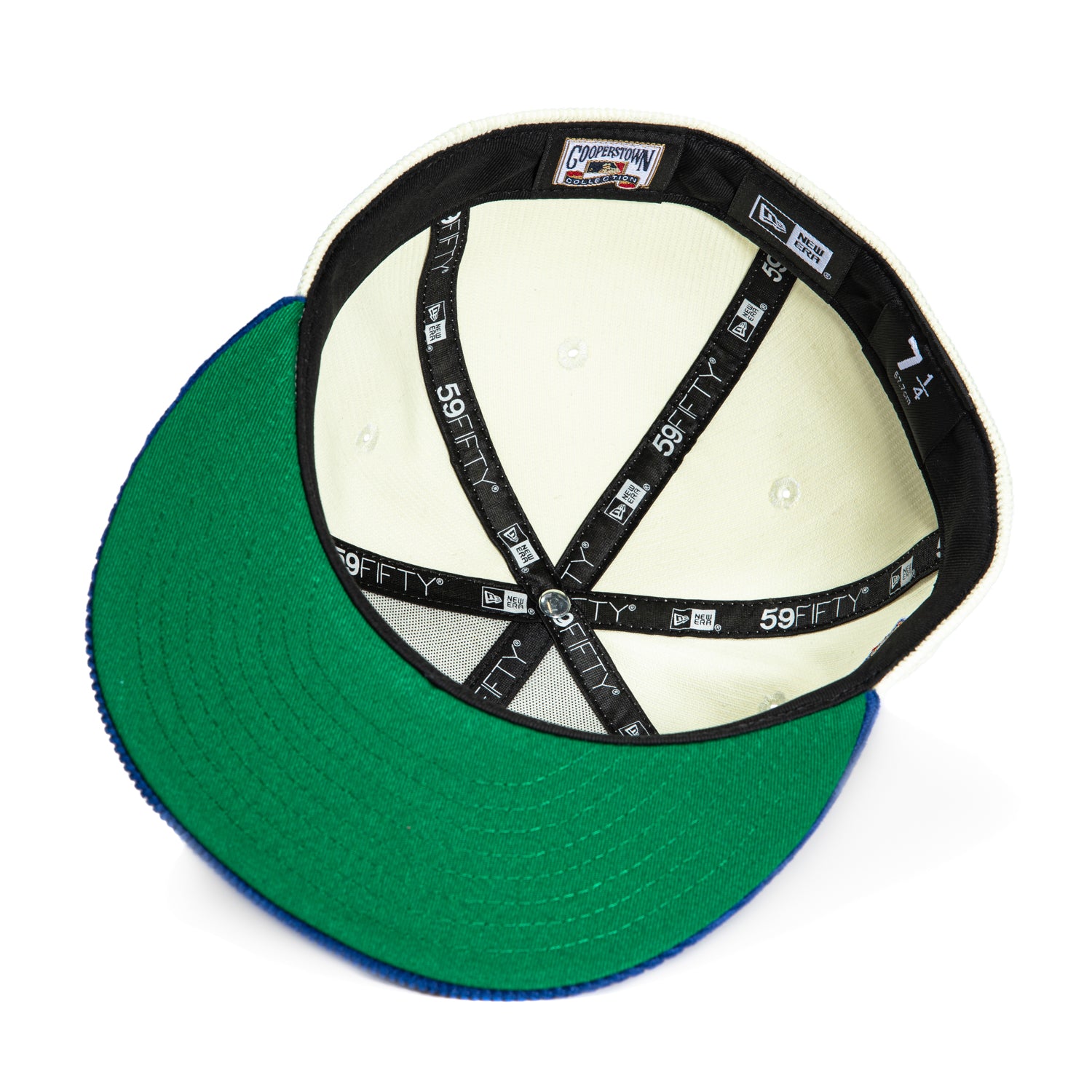 New Era 59Fifty Los Angeles Dodgers 40th Anniversary Patch Upside Down Hat - White, Royal、mySite、vikingsvslions