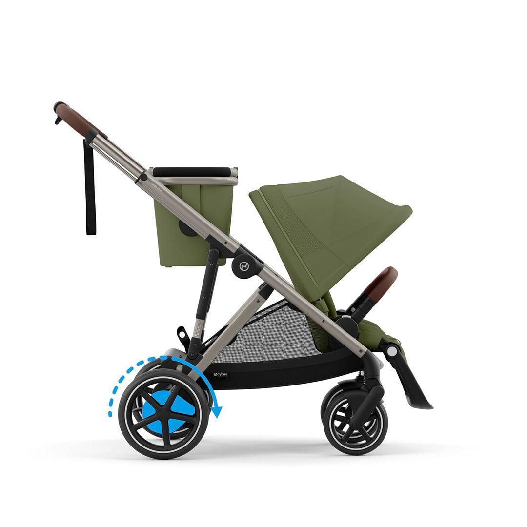  CYBEX eGazelle S Pushchair - Moss Green、mySite、merchandisen
